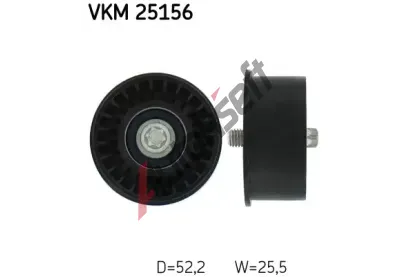 SKF Vratn/vodc kladka - ozuben emen SK VKM25156, VKM 25156