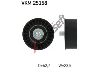 SKF Vratn/vodc kladka - ozuben emen SK VKM25158, VKM 25158