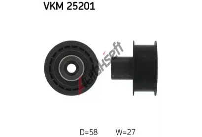 SKF Vratná/vodící kladka - ozubený řemen SK VKM25201, VKM 25201 SKF Vratná/vodící kladka - ozubený řemen SK VKM25201, VKM 25201