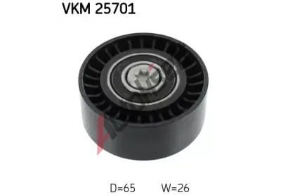 SKF Vratn/vodc kladka - ozuben emen SK VKM25701, VKM 25701