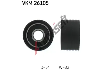 SKF Vratn/vodc kladka - ozuben emen SK VKM26105, VKM 26105