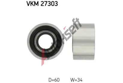 SKF Vratn/vodc kladka - ozuben emen SK VKM27303, VKM 27303