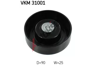 SKF Vratn / vodic kladka drkovho klnovho emenu SK VKM31001, VKM 31001