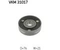 Vratn / vodic kladka drkovho klnovho emenu SKF ‐ SK VKM31017