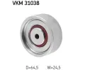 SKF Vratn/vodc kladka - klnov ebrov emen SK VKM31038, VKM 31038