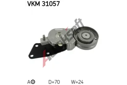 SKF Napnac kladka - ebrovan klnov emen SK VKM31057, VKM 31057