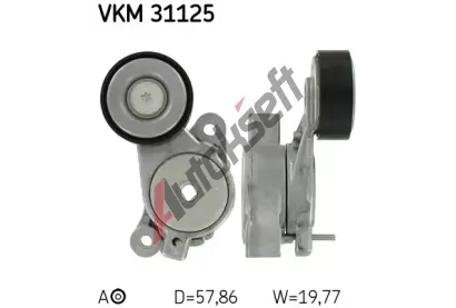 SKF Napnac kladka - ebrovan klnov emen SK VKM31125, VKM 31125