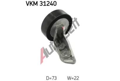 SKF Vratn / vodic kladka drkovho klnovho emenu SK VKM31240, VKM 31240