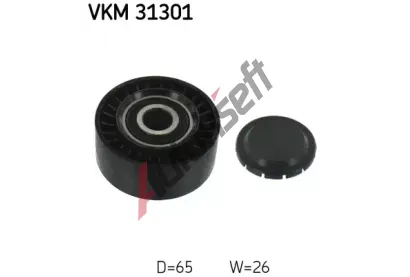 SKF Vratn / vodic kladka drkovho klnovho emenu SK VKM31301, VKM 31301