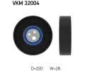 SKF Vratn/vodc kladka - klnov ebrov emen ‐ SK VKM32004