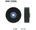 Vratn / vodic kladka drkovho klnovho emenu SKF ‐ SK VKM32006