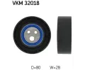 SKF Vratn/vodc kladka - klnov ebrov emen ‐ SK VKM32018