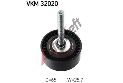 SKF Vratn / vodic kladka drkovho klnovho emenu SK VKM32020, VKM 32020