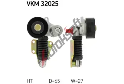 SKF Napnac kladka - ebrovan klnov emen SK VKM32025, VKM 32025