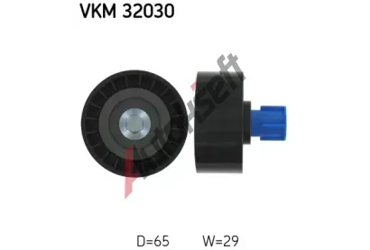 SKF Vratn/vodc kladka - klnov ebrov emen SK VKM32030, VKM 32030