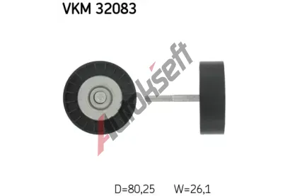 SKF Vratn/vodc kladka - klnov ebrov emen SK VKM32083, VKM 32083