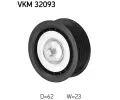 SKF Vratn / vodic kladka drkovho klnovho emenu SK VKM32093, VKM 32093