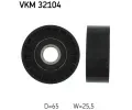 SKF Vratn/vodc kladka - klnov ebrov emen ‐ SK VKM32104