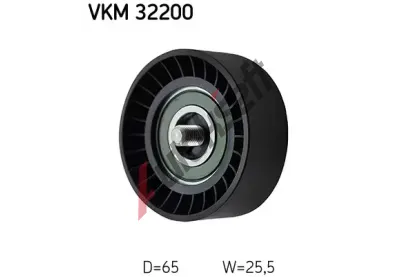 SKF Vratn / vodic kladka drkovho klnovho emenu SK VKM32200, VKM 32200
