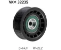 SKF Vratn/vodc kladka - klnov ebrov emen ‐ SK VKM32235
