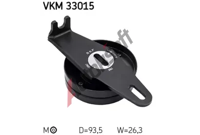 SKF Vratn�/vod�c� kladka - kl�nov� �ebrov� �emen SK VKM33015, VKM 33015
