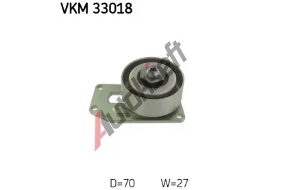 SKF Vratn / vodic kladka drkovho klnovho emenu SK VKM 33018-1, VKM 33018-1