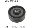 SKF Vratn / vodic kladka drkovho klnovho emenu SK VKM 33018-1, VKM 33018-1