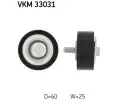 Vratn / vodic kladka drkovho klnovho emenu SKF ‐ SK VKM33031