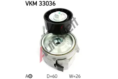 SKF Napnac kladka drkovho klnovho emenu SK VKM33036, VKM 33036
