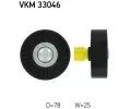 Vratn / vodic kladka drkovho klnovho emenu SKF ‐ SK VKM33046