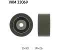 SKF Vratn/vodc kladka - klnov ebrov emen ‐ SK VKM33069