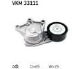 SKF Napnac kladka - ebrovan klnov emen SK VKM33111, VKM 33111