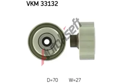 SKF Vratn/vodc kladka - klnov ebrov emen SK VKM33132, VKM 33132