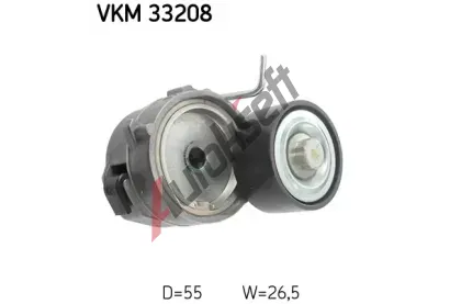 SKF Napnac kladka drkovho klnovho emenu SK VKM33208, VKM 33208