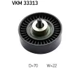 Vratn / vodic kladka drkovho klnovho emenu SKF ‐ SK VKM33313