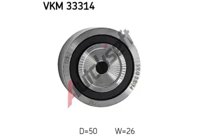 SKF Vratn/vodc kladka - klnov ebrov emen SK VKM33314, VKM 33314