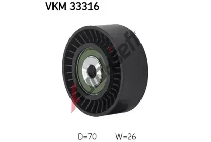 SKF Vratn / vodic kladka drkovho klnovho emenu SK VKM33316, VKM 33316