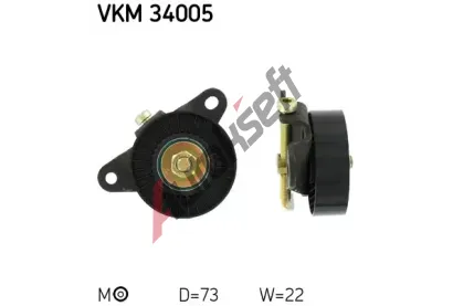 SKF Nap�n�k dr�kov�ho kl�nov�ho �emenu SK VKM34005, VKM 34005