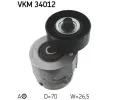 SKF Napnac kladka - ebrovan klnov emen ‐ SK VKM34012