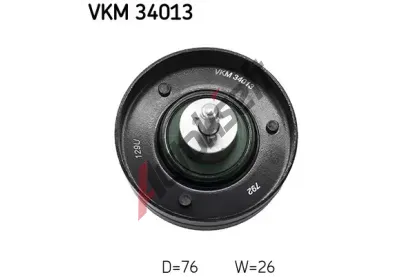 SKF Vratn�/vod�c� kladka - kl�nov� �ebrov� �emen SK VKM34013, VKM 34013