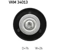 SKF Vratn�/vod�c� kladka - kl�nov� �ebrov� �emen SK VKM34013, VKM 34013