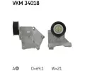Napnac kladka drkovho klnovho emenu SKF ‐ SK VKM34018