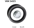 SKF Vratn/vodc kladka - klnov ebrov emen ‐ SK VKM34023