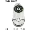 SKF Napnac kladka - ebrovan klnov emen SK VKM34025, VKM 34025