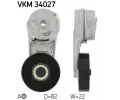 SKF Napnac kladka - ebrovan klnov emen ‐ SK VKM34027