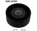 SKF Vratn/vodc kladka - klnov ebrov emen ‐ SK VKM34050