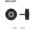 Vratn� / vodic� kladka dr�kov�ho kl�nov�ho �emenu&nbsp;SKF&nbsp;&dash;&nbsp;SK VKM34107