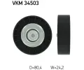 Vratn / vodic kladka drkovho klnovho emenu SKF ‐ SK VKM34503