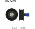 SKF Vratn/vodc kladka - klnov ebrov emen ‐ SK VKM34701
