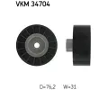 SKF Vratn/vodc kladka - klnov ebrov emen ‐ SK VKM34704